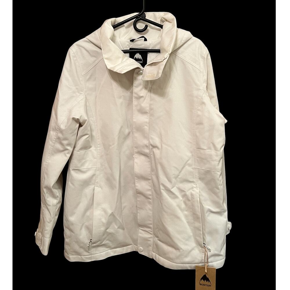 Burton Jet Set Ski Jacket Stout White Size XL